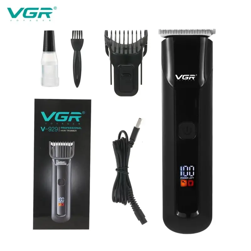 ماشین اصلاح موی سر و صورت وی جی ار مدل V-929 {خط زن}