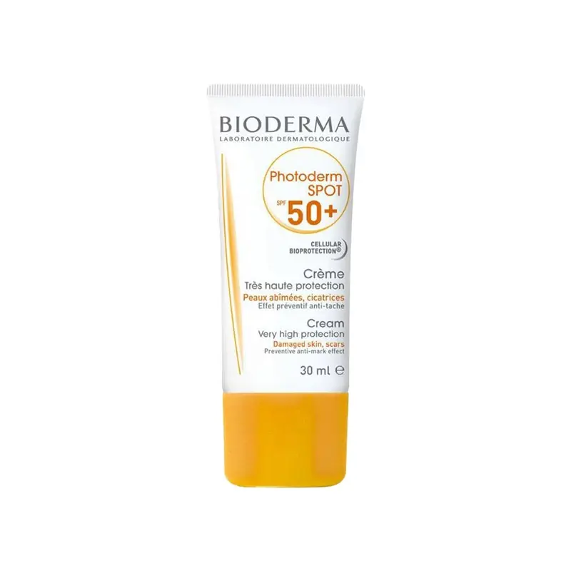 کرم ضد آفتاب بایودرما ضد لک مدل فتودرم اسپات Spf50 حجم 30 میل{بیودرما}