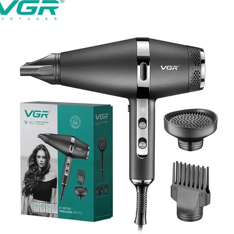 سشوار حرفه ای وی جی آر ا VGR V-451 Hair Dryer